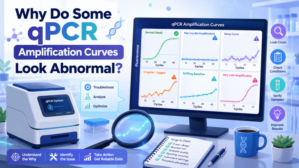 Why Do Some qPCR Amplification Curves Look Abnormal