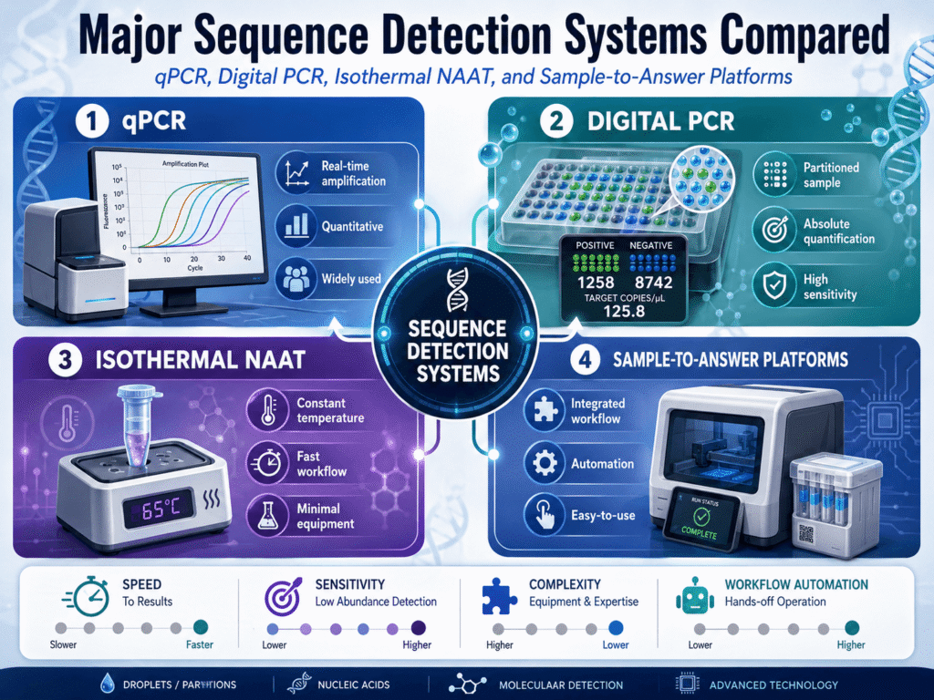 comparison between different sequence detection systems