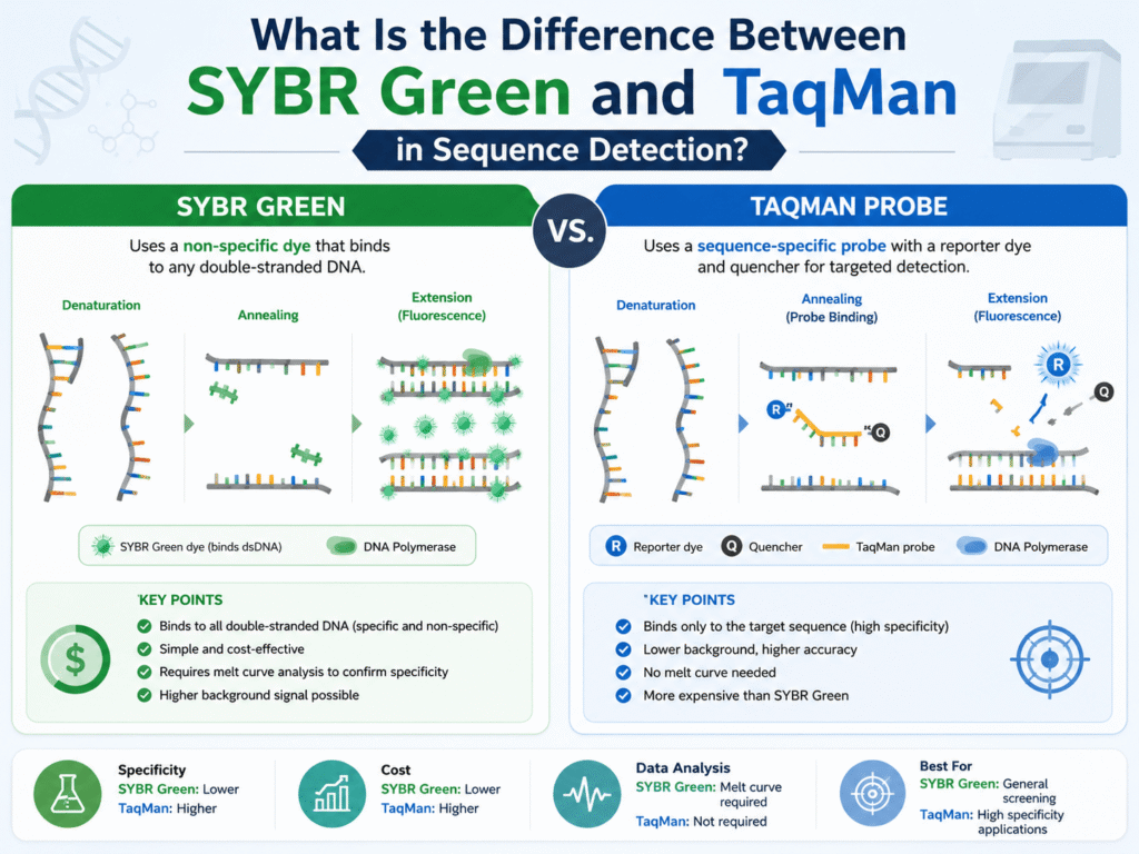 Difference Between SYBR Green and TaqMan