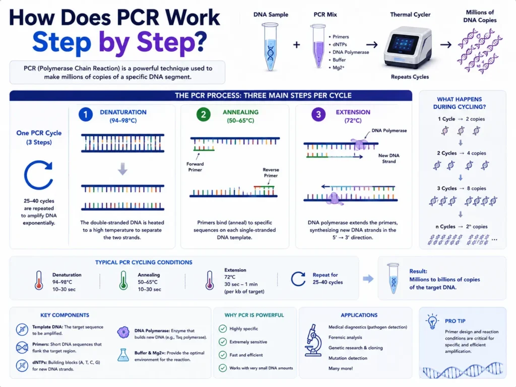 How Does PCR Work Step by Step
