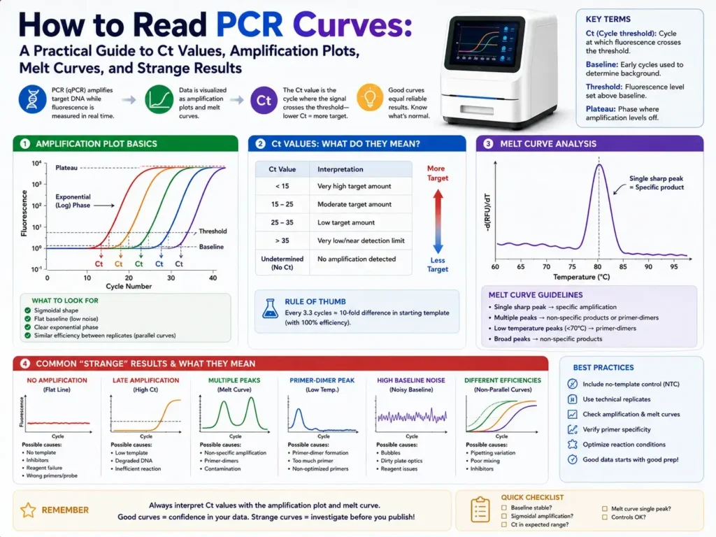 How to Read PCR Curves
