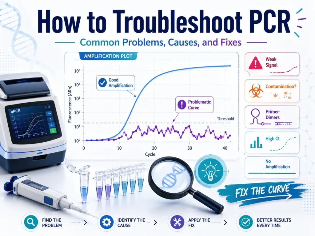How to Troubleshoot PCR Common Problems, Causes, and Fixes