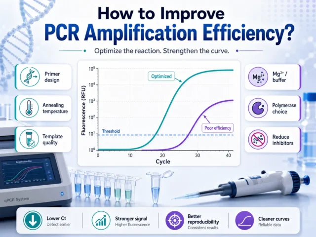 How to improve PCR amplification efficiency?