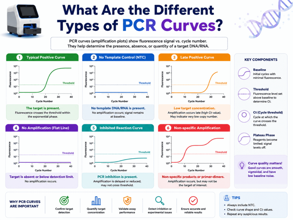 Different Types of PCR Curves