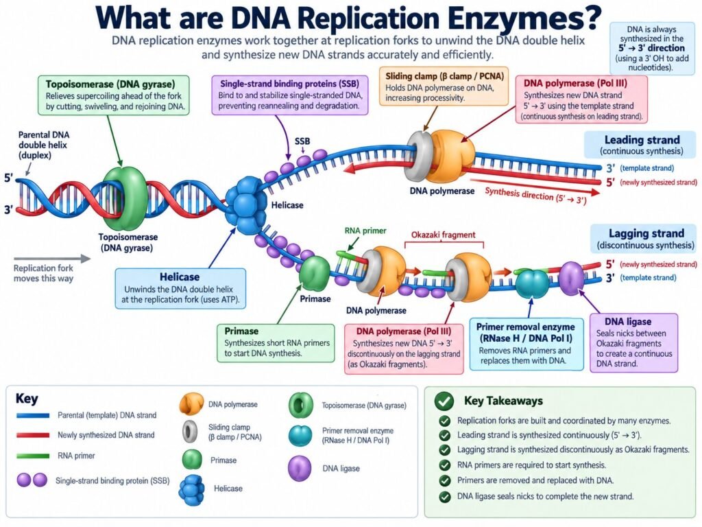 What are DNA Replication Enzymes